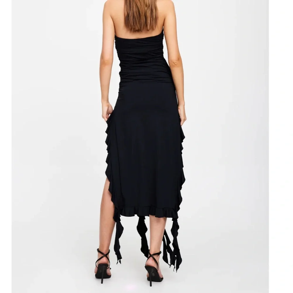 LIONESS Rendezvous Strapless dress - Picture 4 of 8